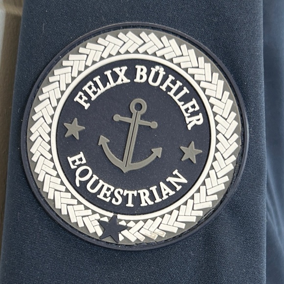 Navy Soft Shell Jacket by Felix Buhler Equestrian Size XL - Picture 6 of 7